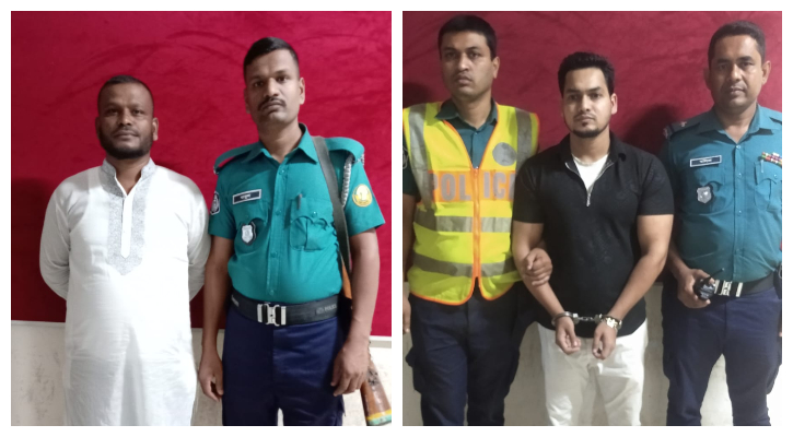 সিলেটে যুবলীগের দুই নেতা গ্রেপ্তার